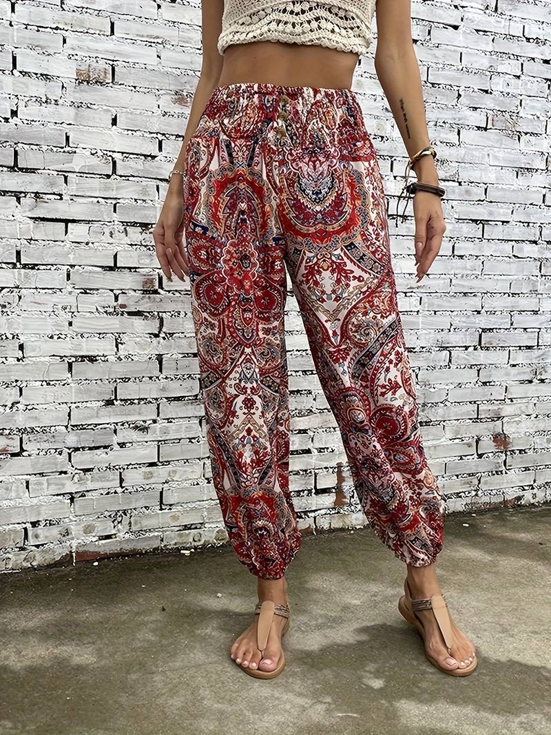 Ella - Boho Stretch Trousers