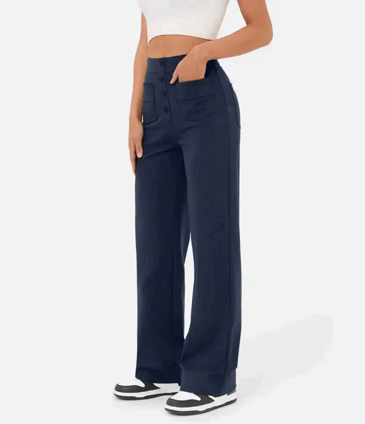 Megan - Comfy Elastic Pants